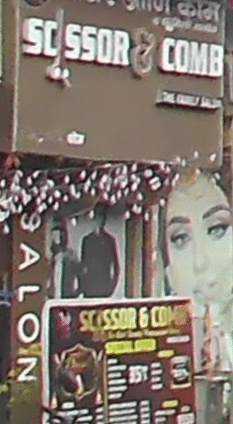Scissor & comb salon